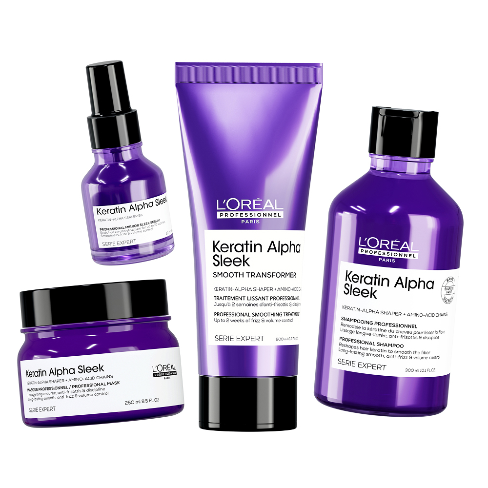 Keratin Alpha Sleek - Изглаждане и Anti-Frizz