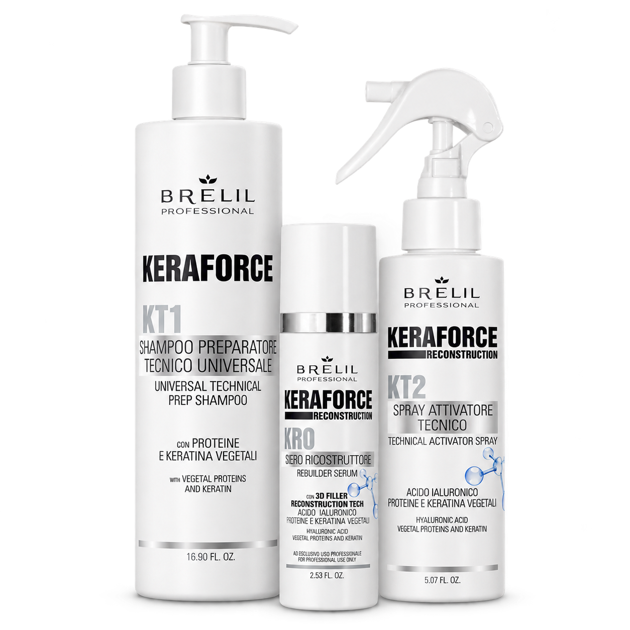 KERAFORCE - Дълбоко възстановяване на третирана коса
