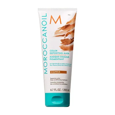 Оцветяваща маска Moroccanoil Color Depositing Mask 200ml Copper