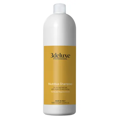 Шампоан за суха и изтощена коса 3deluxe Professional Nutritive Shampoo 1000 ml