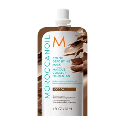 Оцветяваща маска Moroccanoil Color Depositing Mask 30ml Cacao