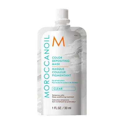 Оцветяваща маска Moroccanoil Color Depositing Mask 30ml Clear