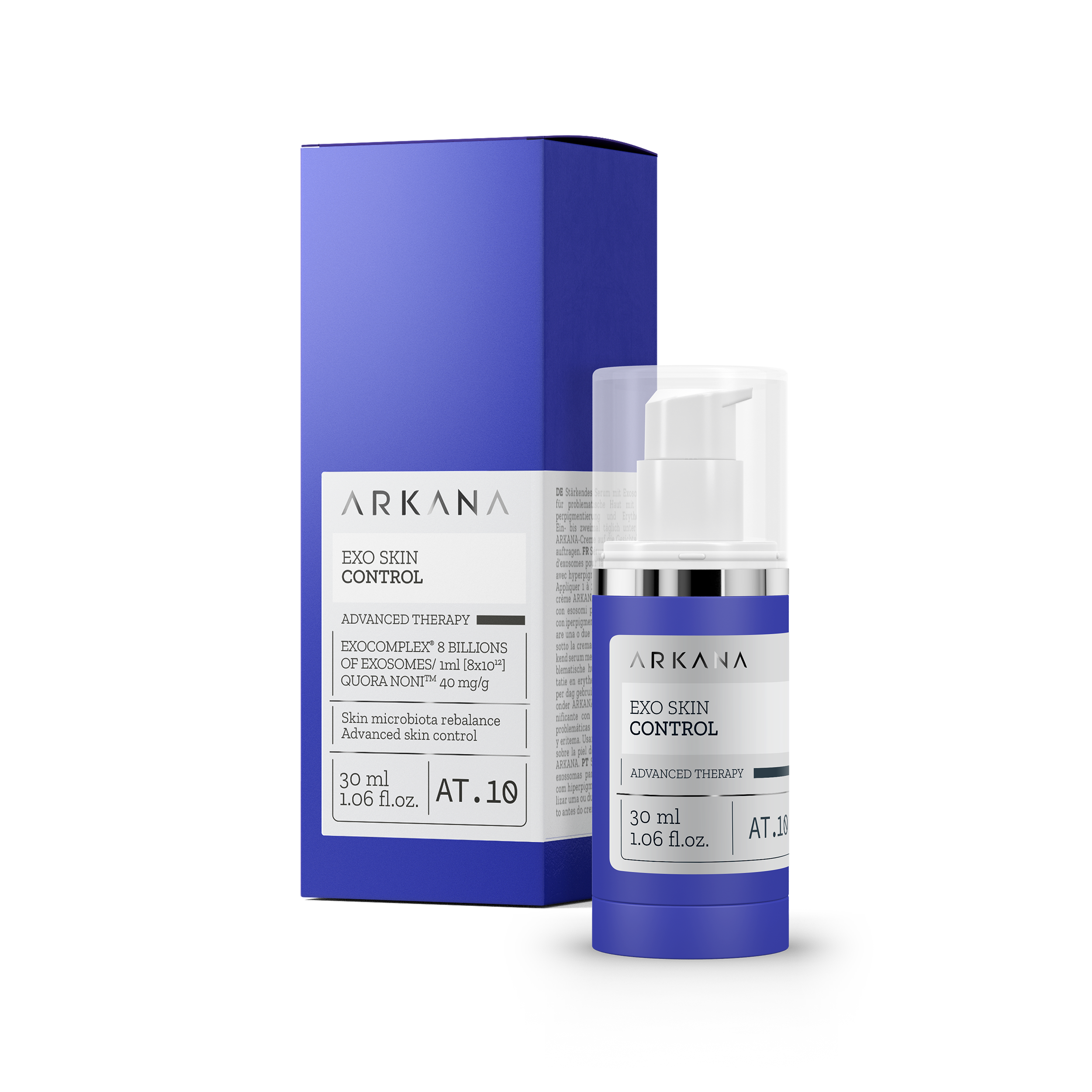 Флуид с екзозоми за проблемна кожа Arkana EXO Skin Control 30 ml
