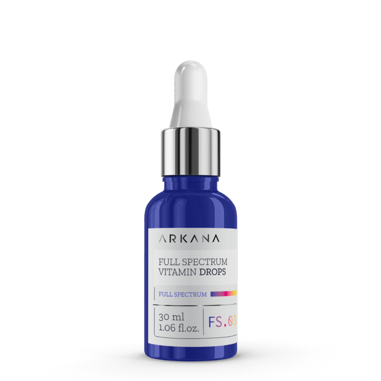 Витаминен коктейл в капки за сияйна кожа Arkana Full Spectrum Vitamin Drops 30 ml