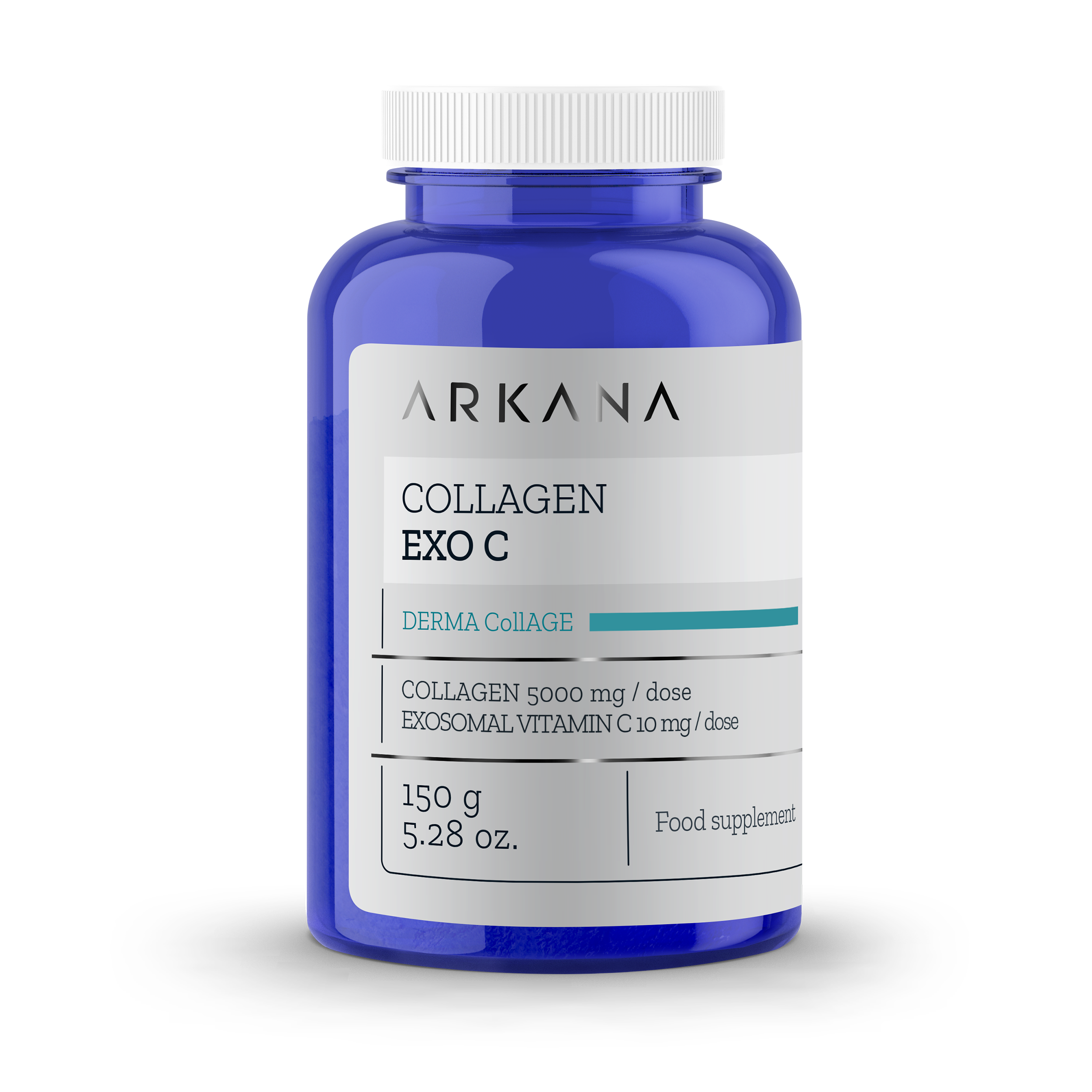 Веган колаген на прах с екзозоми и витамин C Arkana Collagen EXO C 150 g