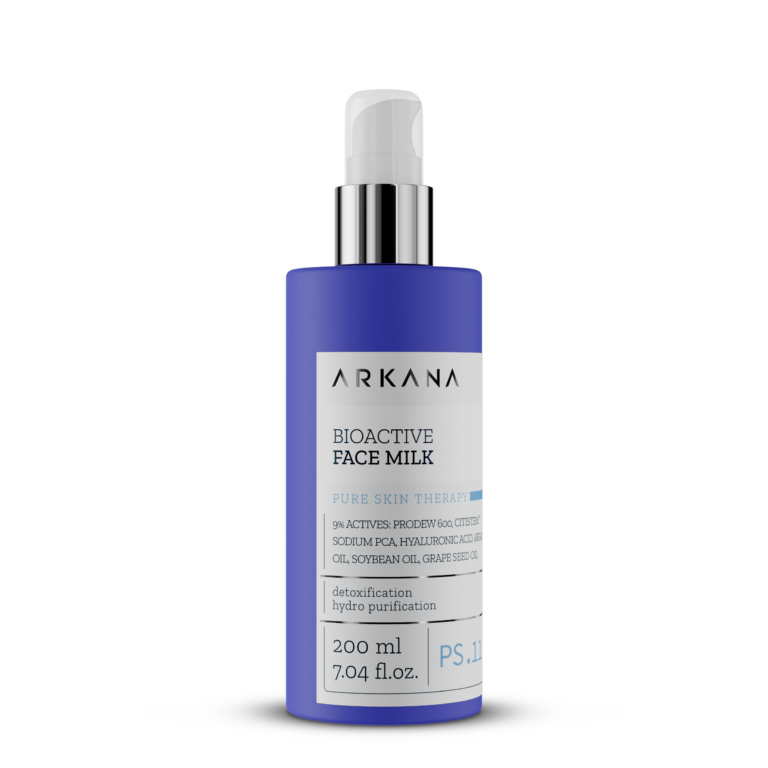 Биоактивно почистващо мляко за лице Arkana Pure Skin Bioactive Face Milk 200 ml