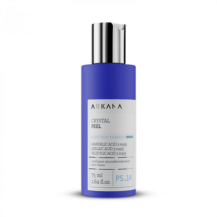 Кристален пилинг за гладка кожа Arkana Pure Skin Crystal Peel 75 ml