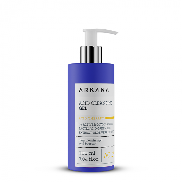 Почистващ гел с киселини Arkana Acid Cleansing Gel 200 ml