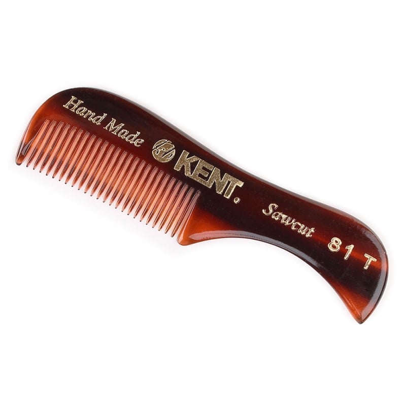 Гребен за мъже за мустак и брада Kent Handmade Beard and Moustache Comb 73mm