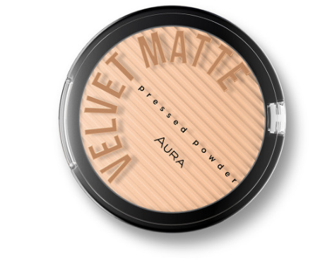 Компактна матираща пудра Aura Velvet Matte Pressed Powder 10g (РАЗЛИЧНИ НЮАНСИ)