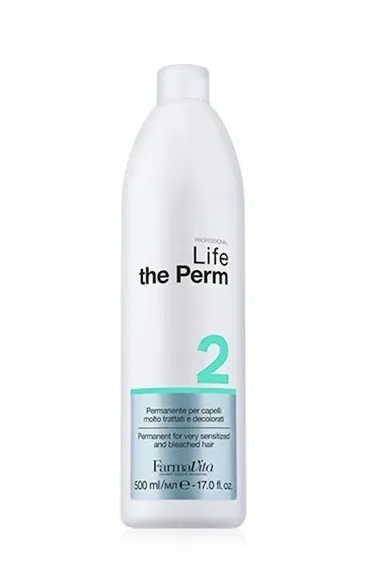 Къдрин за обезцветявана коса и чувствителен скалп Farmavita Life The Perm 2 500ml