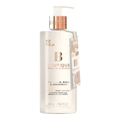Лосион за тяло и ръце Мандарина, Босилек и Грейпфрут Boutique Mandarin, Basil & Grapefruit Hand & Body Lotion 500ml