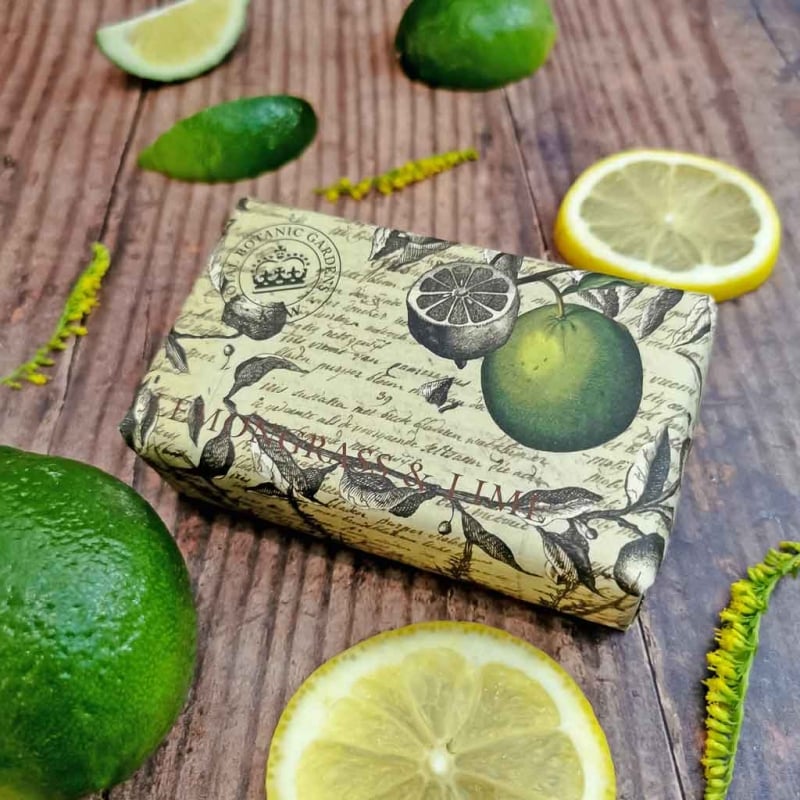Луксозен сапун с Лайм The English Soap Company Lemongrass and Lime Soap 240g