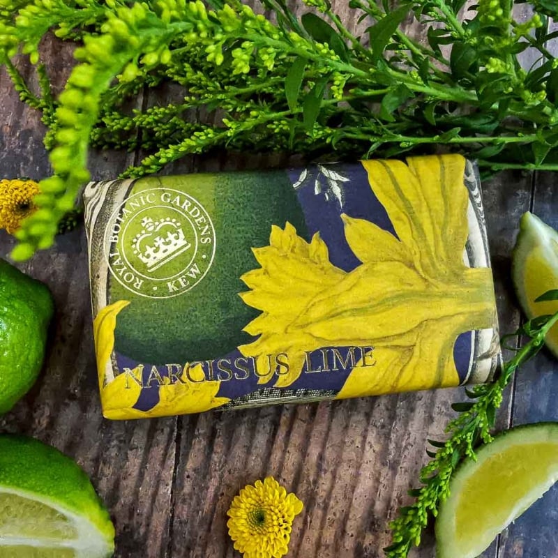 Луксозен сапун с Нарцис и Лайм The English Soap Company Narcissus Lime Soap 240g