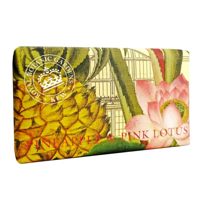 Луксозен сапун с Ананас и Розов Лотус The English Soap Company Pineapple and Pink Lotus Soap 240g