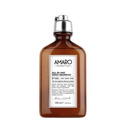 Ежедневен шампоан за коса, брада и тяло Amaro All In One Daily Shampoo 250ml