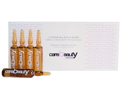 Ампули против косопад с Плацента Edelstein Professional Evolution Care Beauty Hair Lotion with Placenta 12x10ml