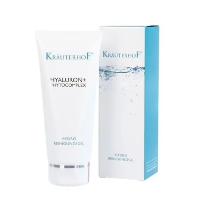 Измиващ хидрогел за лице Krauterhof Hyaluron+ Phytocomplex Hydro Gel 200ml