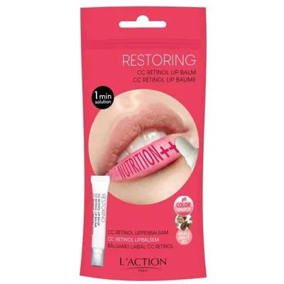 Подхранващ балсам за устни с Ретинол L'action Restoring CC Retinol Lip Balm 12ml