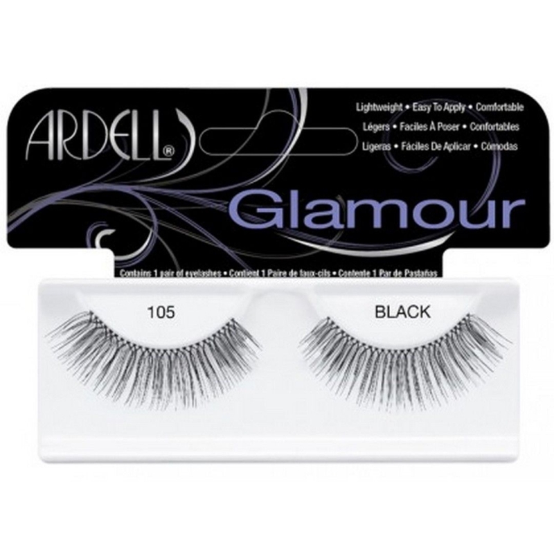 Изкуствени мигли Ardell Glamour 105 Black False Lashes