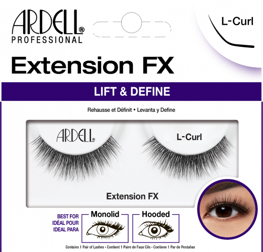 Изкуствени мигли Ardell Extension FX L-Curl 1 SV59 False Lashes