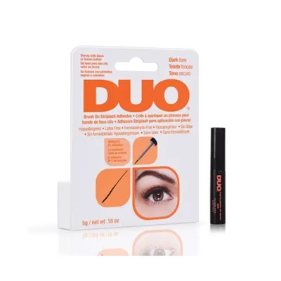 Лепило за изкуствени мигли - черно Ardell DUO Brush On Striplash Adhesive Black 5g