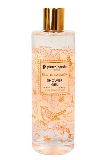 Душ гел за тяло с масло от Баобаб Pierre Cardin Exotic Passion Shower Gel 400ml