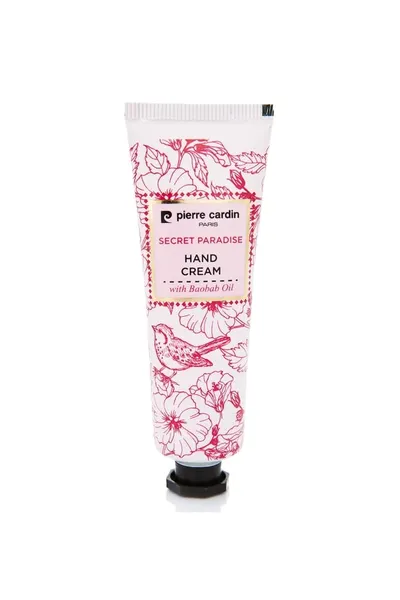 Крем за ръце и нокти с масло от Баобаб Pierre Cardin Secret Paradise Hand Cream 75ml