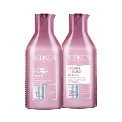Дуо сет шампоан и балсам за обeм Redken Volume Injection