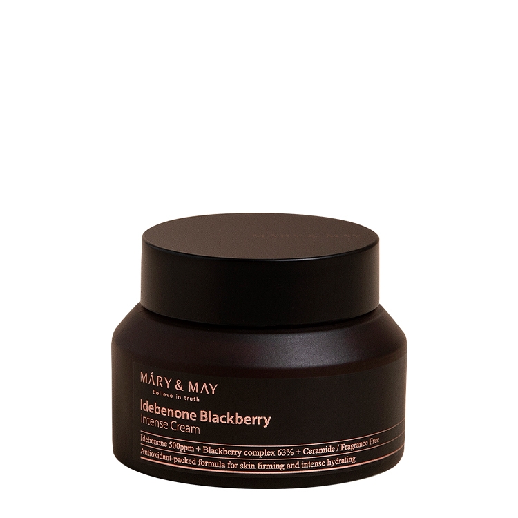 Крем с идебенон и екстракт от къпина Mary&May Idebenone Blackberry Intense Cream 70g
