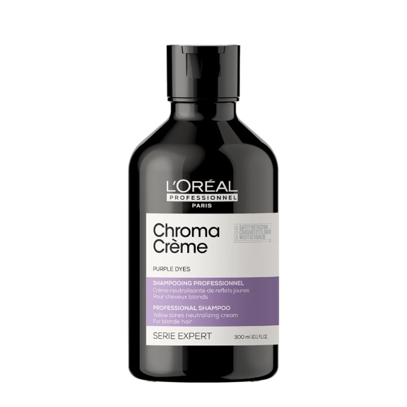 Неутрализиращ шампоан за кестенява коса Loreal Professionnel Chroma Crème Blue Shampoo 300ml