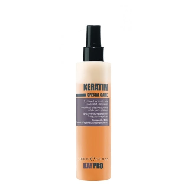Двуфазен възстановяващ спрей-балсам с кератин KAYPRO Keratin Conditioner Spray 200ml