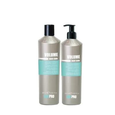 Сет за обем със соев протеин и пантенол KAYPRO Volume Shampoo + Conditioner Set