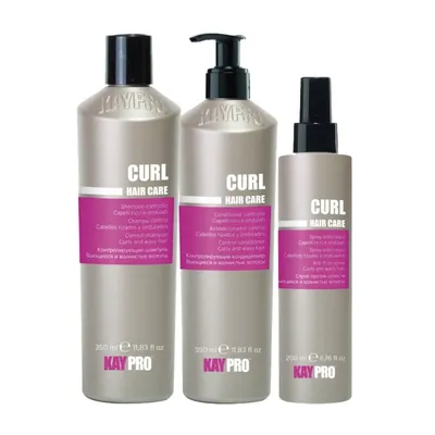 Хидратиращ сет за къдрава коса KAYPRO Curl Control Set for Curly & Wavy Hair