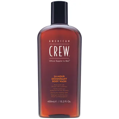 Душ гел с 24-часова защита за мъже American Crew 24H DeodorantT Body Wash 450ml