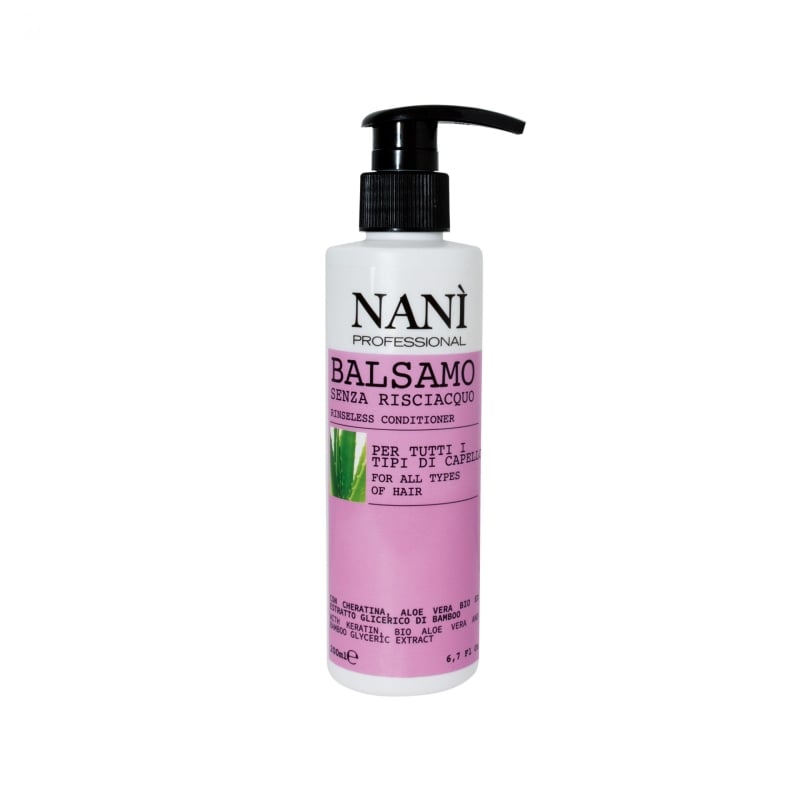 Подсилващ балсам за коса без отмиване Nani Professional Rinse-Less Strengthening & Soothing Conditioner 200ml