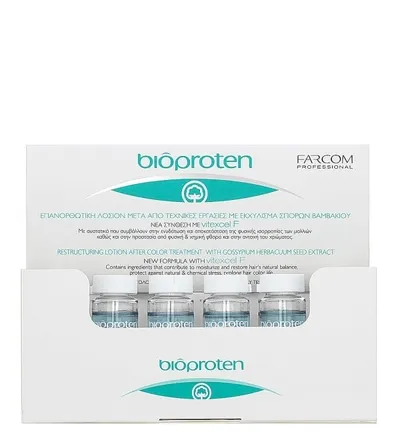 Ампули за възстановяване на косата и стимулиране на растежа Farcom Seri Bioproten 12х10ml