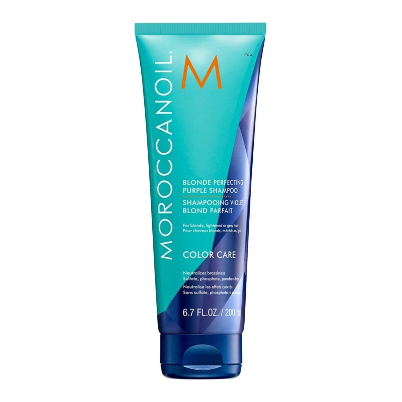 Матиращ лилав шампоан за перфектно русо Moroccanoil Blonde Perfecting Purple 200ml