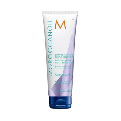 Матиращ лилав балсам за перфектно русо Moroccanoil Blonde Perfecting Purple 200ml