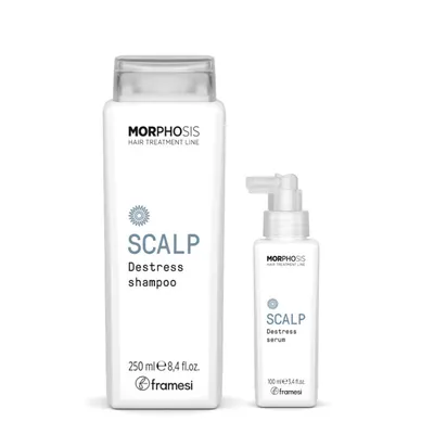Комплект за чувствителен скалп Framesi Morphosis Scalp Destress Set Shampoo + Serum