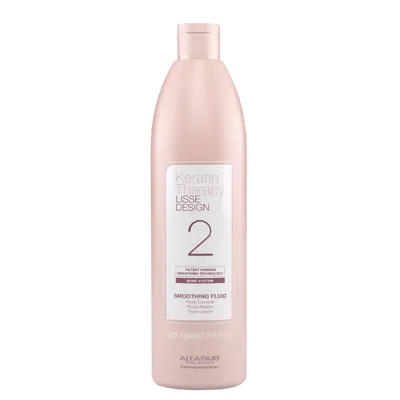 Флуид за изправяне на коса Alfaparf Keratin Therapy Lisse Design Keratin Smoothing Fluid 500ml