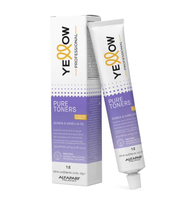 Тонер за неутрализиране на нежелани оттенъци Yellow Pure Toners 100ml
