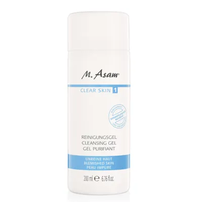 Измиващ гел за мазна и комбинирана кожа M. Asam Clear Skin Cleansing Gel 200ml