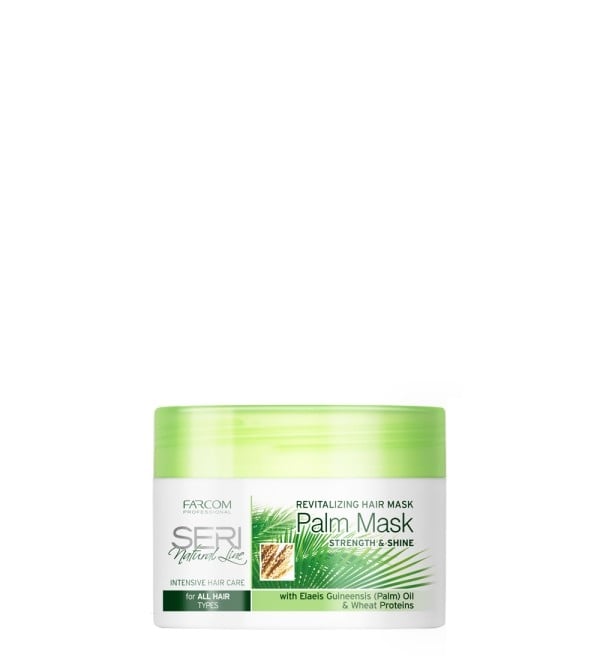 Интензивно ревитализираща маска с Палмово масло за всеки тип коса Farcom Seri Palm Mask 300ml