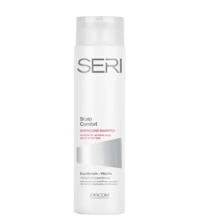 Енергизиращ шампоан против косопад Seri Scalp Comfort Energizing Shampoo 300ml