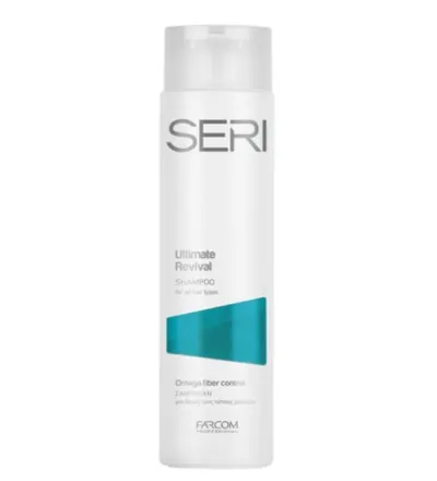 Шампоан за всеки тип коса с омега мастни киселини и бадемово мляко Seri Ultimate Revival Shampoo
