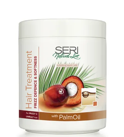 Интензивна палмова маска за нормална со суха коса Seri Natural Line Intense Palm Hair Treatment 1000ml