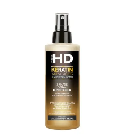 Двуфазен спрей-балсам за суха и увредена коса Farcom HD 2 Phase Conditioner for Dry & Dmaged Hair 150ml