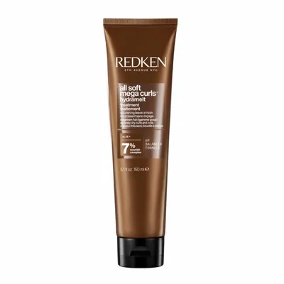 Крем за къдрава коса без изплакване Redken All Soft Mega Curls Hydramelt Leave-In Treatment 150ml
