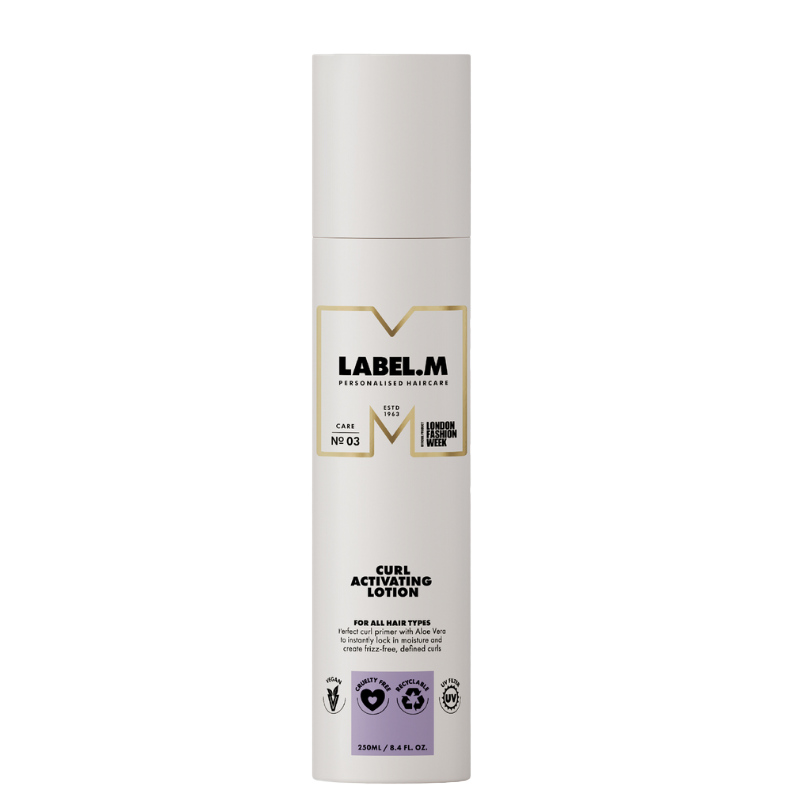 Лосион за оформяне на къдрици с UV защита Label.m Curl Activating Lotion 250ml